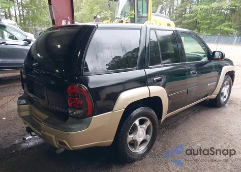 2004 Chevrolet Trailblazer Lt z USA, uszkodzony, nr VIN 1GNDT13S242333698